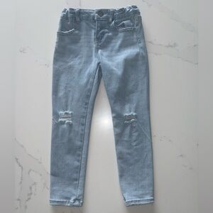 GB girls Light Blue Ripped Skinny Jeans
